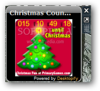 Christmas Countdown Nice Clock screenshot