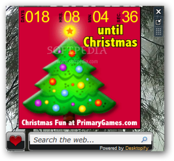 Christmas Countdown Nice Clock screenshot 2