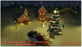 Christmas Holiday 3D Screensaver screenshot