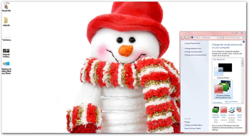Christmas Holiday Windows Theme screenshot