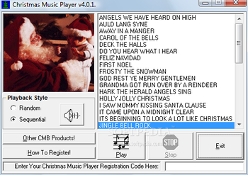 Christmas Music Player screenshot