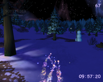 Christmas Night 3D ScreenSaver screenshot 2