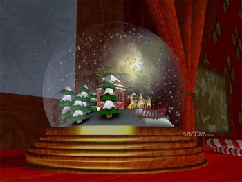 Christmas Snow Globe 3D screenshot