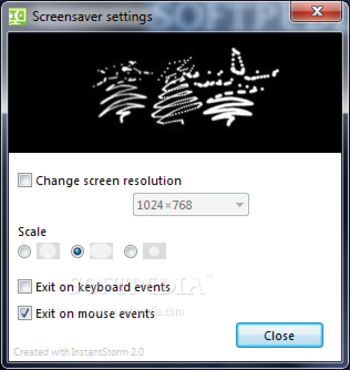 Christmas Sparkles Screensaver screenshot 2