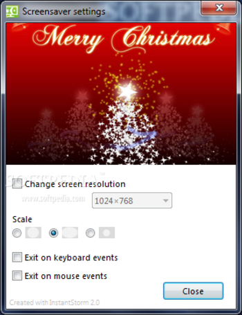 Christmas Stars Screensaver screenshot 2