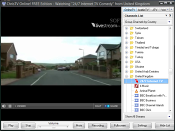 ChrisTV Online! FREE Edition screenshot