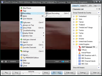 ChrisTV Online! FREE Edition screenshot 2