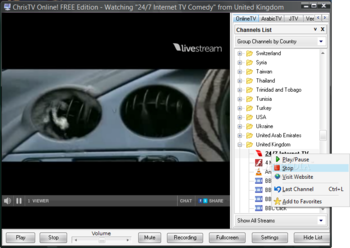 ChrisTV Online! FREE Edition screenshot 3