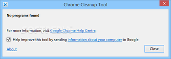 chrome cleanup tool for windows 7