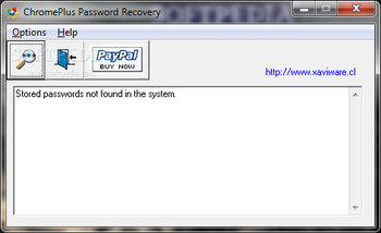 ChromePlus Password Recovery screenshot