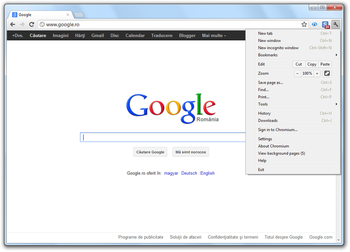 Chromium screenshot