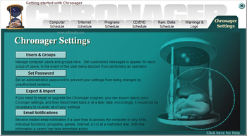 Chronager screenshot 2