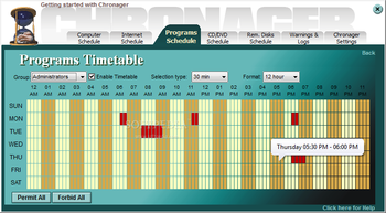 Chronager screenshot 4
