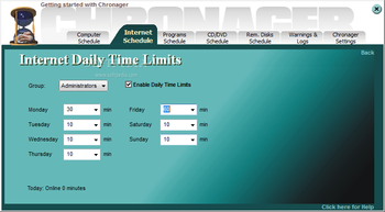 Chronager screenshot 5