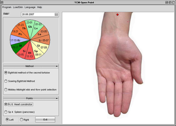 Chrono Acupuncture -TCM open points screenshot