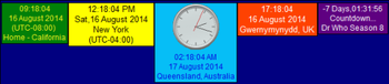 Chronos Clock screenshot