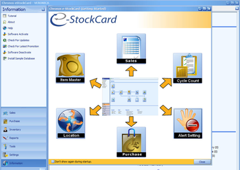 Chronos eStockCard Free Edition screenshot