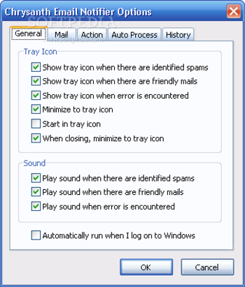 Chrysanth Email Notifier screenshot 2