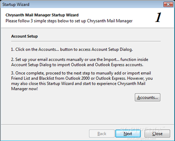 Chrysanth Mail Manager screenshot 2