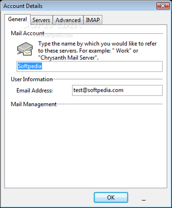 Chrysanth Mail Manager screenshot 3