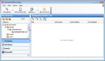 Chrysanth NETime Diary screenshot