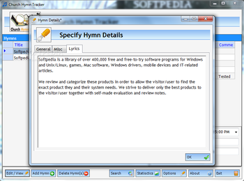 Church Hymn Tracker screenshot 4