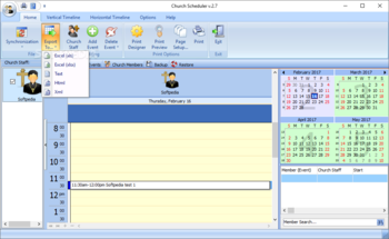 Church Scheduler screenshot 3