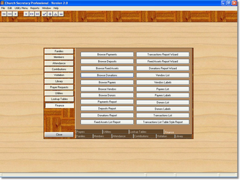 Church Secretary Professional Edition screenshot 2