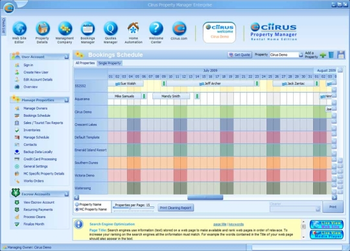Ciirus Property Manager screenshot