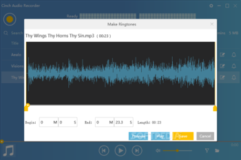 Cinch Audio Recorder screenshot 2