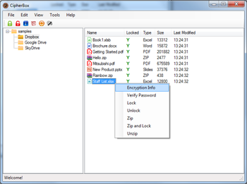 Cipherbox screenshot 2