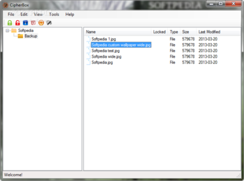 CipherBox screenshot