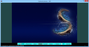 Ciphered photos screenshot