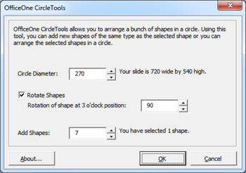 CircleTools screenshot