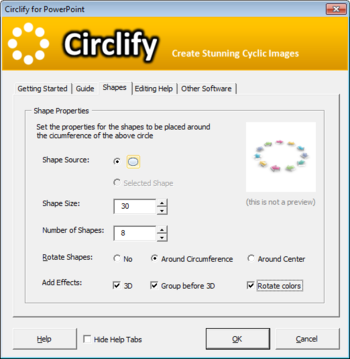 Circlify screenshot