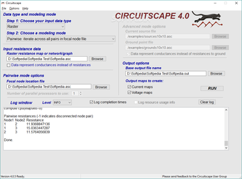Circuitscape screenshot