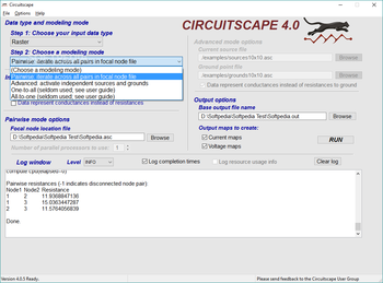 Circuitscape screenshot 3
