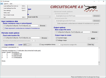 Circuitscape screenshot 5