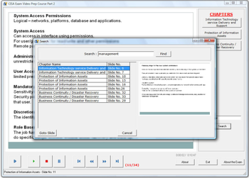 CISA Exam screenshot