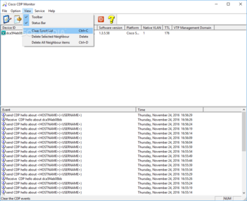 Cisco CDP Monitor screenshot 10