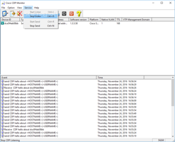 Cisco CDP Monitor screenshot 11