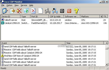 Cisco CDP Monitor screenshot 2