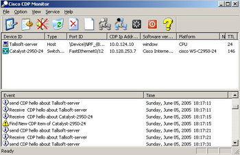 Cisco CDP Monitor screenshot 3