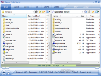 Cistone Media Burner screenshot
