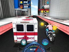 City Moto Racer screenshot 3