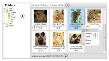 CKFinder for ASP.NET screenshot