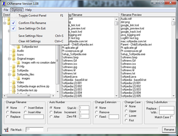 CKRename screenshot 2