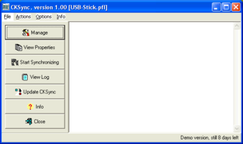 CKSync screenshot 2