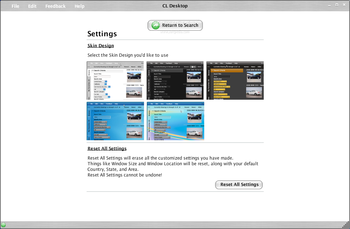 CL Desktop screenshot 2