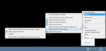 Clam Sentinel Portable screenshot 2
